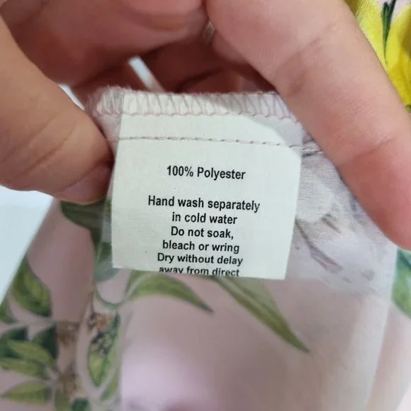 Sheike High Tea Multicolour Floral Cowl Neck Midi Dress with Belt Size 10 - Picture 8 of 9